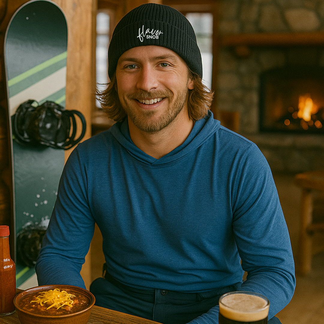 Flavor Snob Organic Ribbed Beanie
