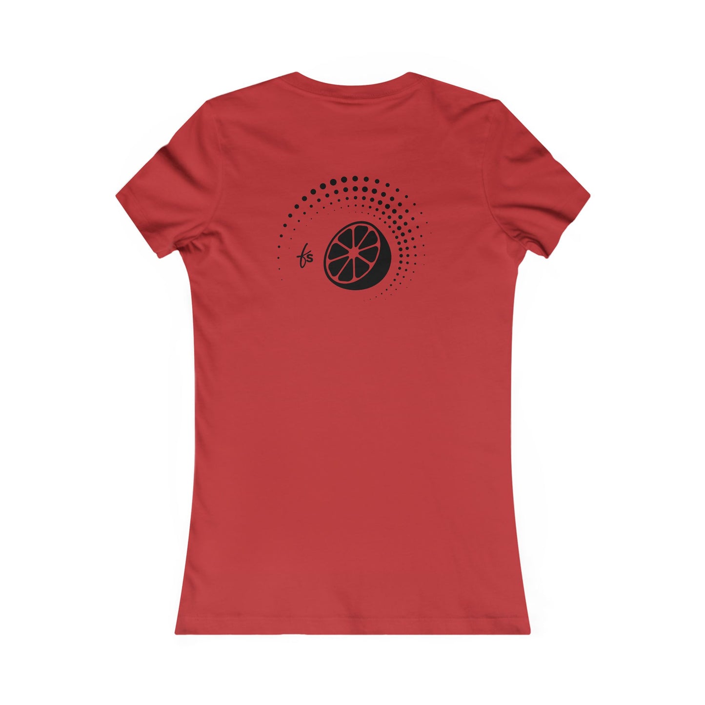 Flavor Snob Women's Favorite Tee (front and back print)