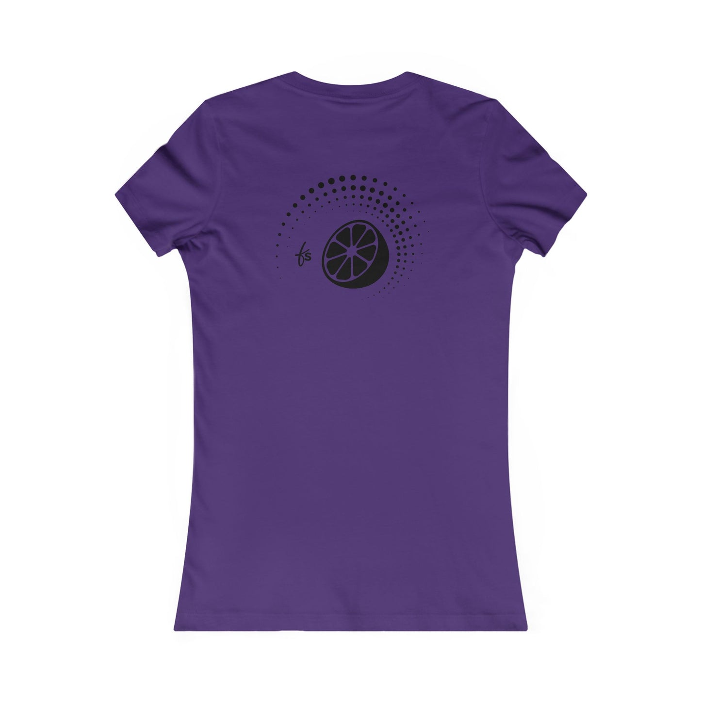 Flavor Snob Women's Favorite Tee (front and back print)