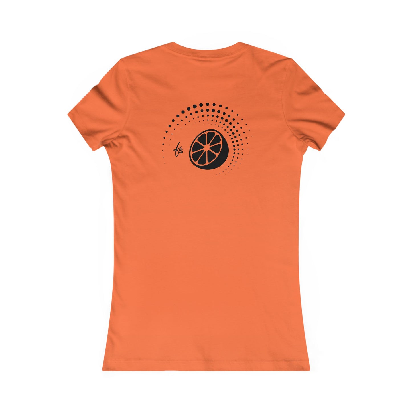 Flavor Snob Women's Favorite Tee (front and back print)