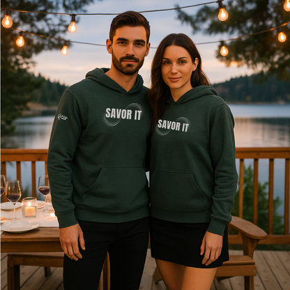 Savor It Unisex Fleece Hoodie
